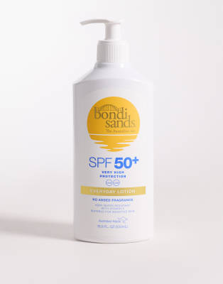 Bondi Sands Bondi Sands SPF50+ Fragrance Free Sunscreen Lotion Value Pump Pack 500ml-No colour