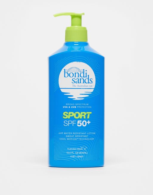  Bondi Sands Sport Spf 50+ Sunscreen Lotion Pump Pack 400ml