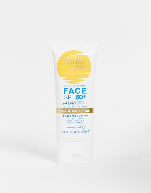 Bondi Sands Sunscreen Lotion SPF50+ for Face 75ml
