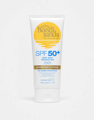 Bondi Sands Bondi Sands Sunscreen Lotion SPF50+ Fragrance Free 150ml - CLEAR-No colour