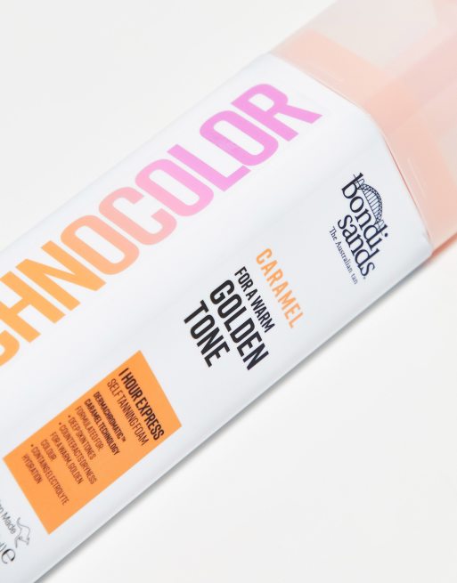 Bondi Sands – Technocolor Caramel 1 Hour Express – Brun utan sol-skum 200ml, 3 av 4