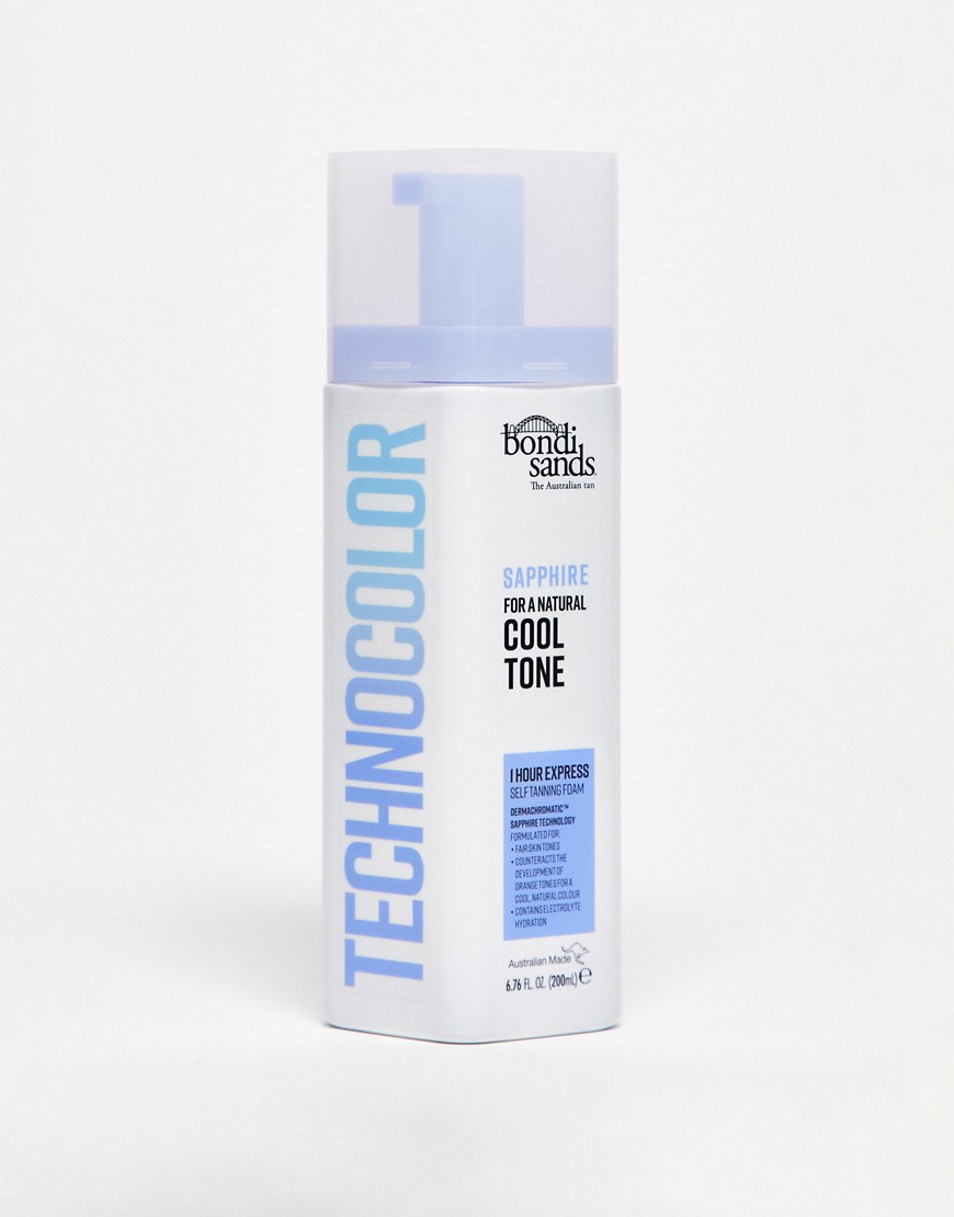 Bondi Sands Technocolor Sapphire 1 Hour Express Self Tanning Foam 200ml-No colour