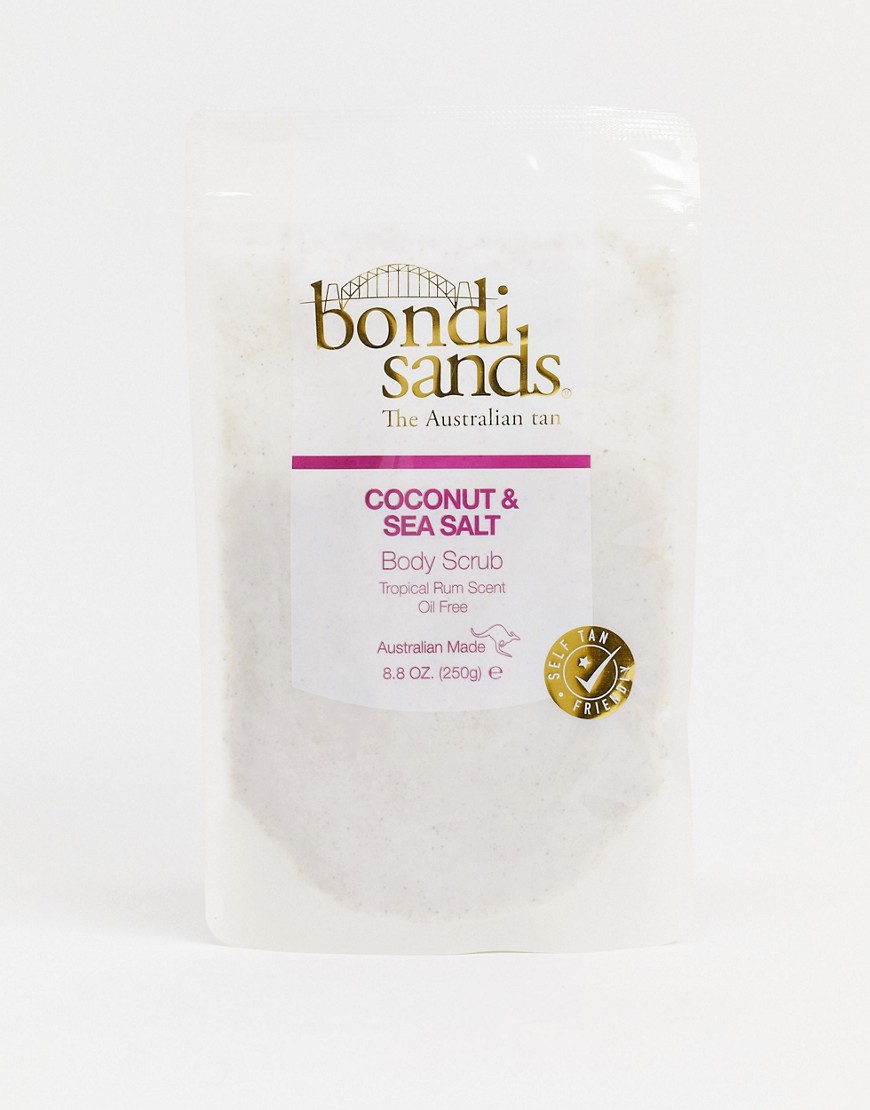 Bondi Sands - Tropical Rum Coconut & Sea Salt - Bodyscrub 150 g-Doorzichtig