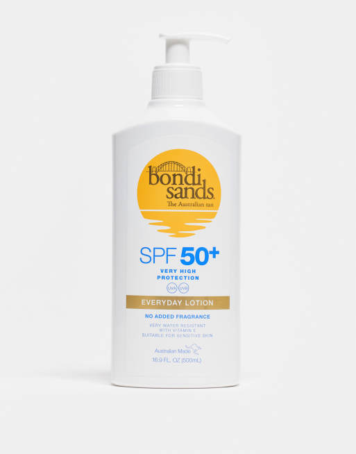 Bondi Sands - Voordeelpak van parfumvrije zonnebrandlotion met SPF 50+ 500ml