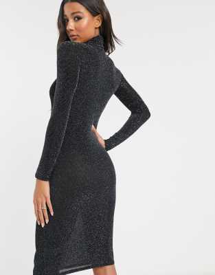 boohoo bodycon midi dress