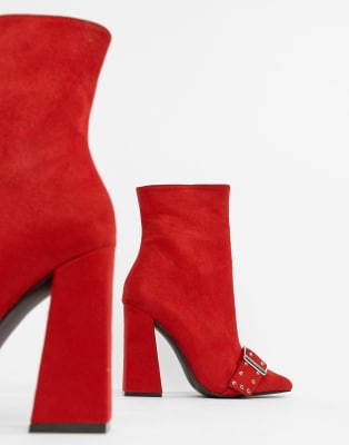boohoo buckle boots