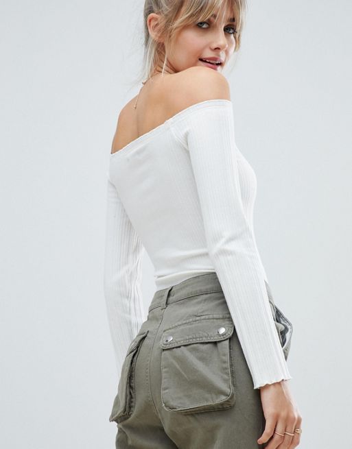 High Waisted Straight Fit Cargo Pants