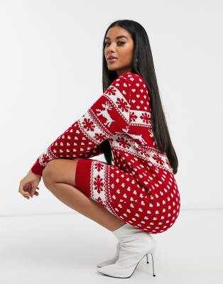 christmas jumper dress asos