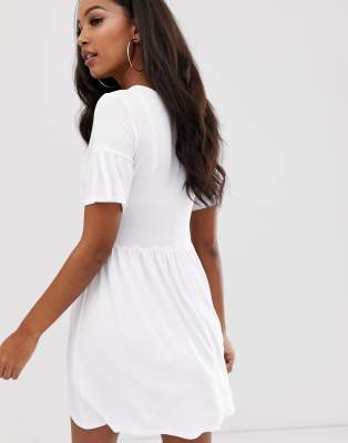 basic white dress