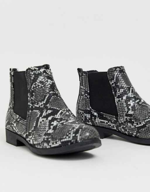 mens flat chelsea boots