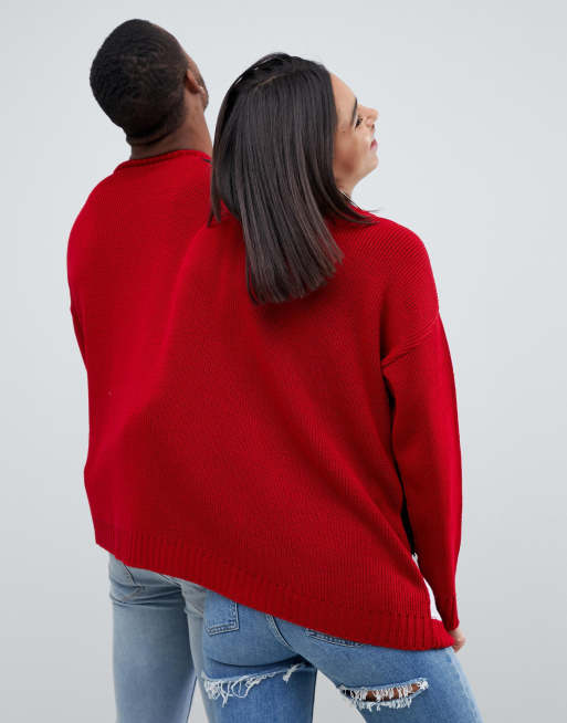 Two person clearance holiday sweater