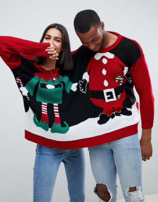 Ugly Christmas Sweater Für Damen – Lustiger Weihnachtspullover Mit Hoodie, Langarm