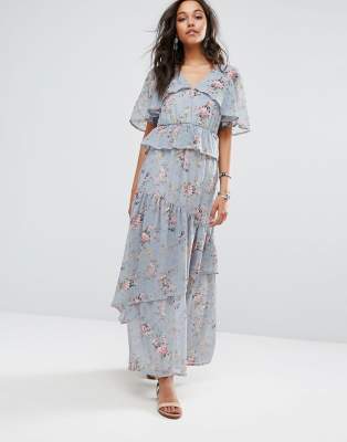 boohoo floral maxi dress