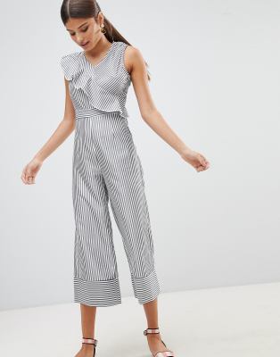 frill culotte jumpsuit