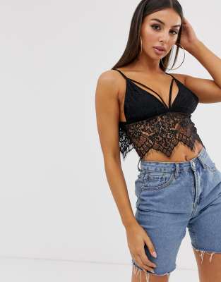 lace bralette boohoo