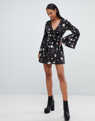 boohoo star dress