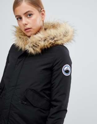 boohoo parka jacket