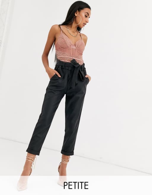 Boohoo on sale trousers petite