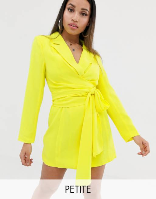 Boohoo hotsell robe jaune