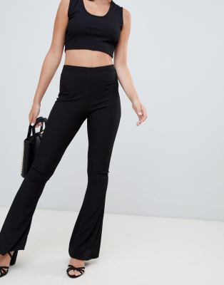 boohoo petite flares