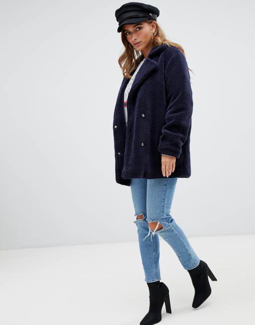 Asos petite hot sale teddy coat