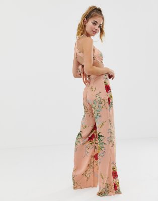 asos pink jumpsuit