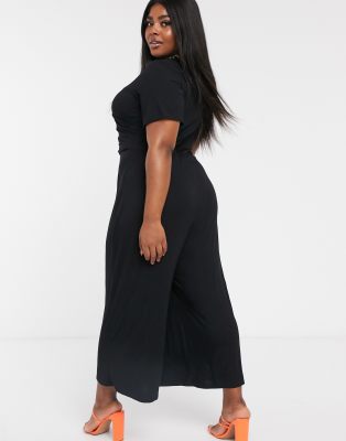 boohoo curve jumpsuit