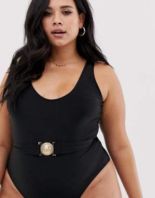 boohoo plus swim