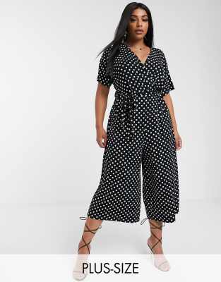 boohoo spotty jumpsuit