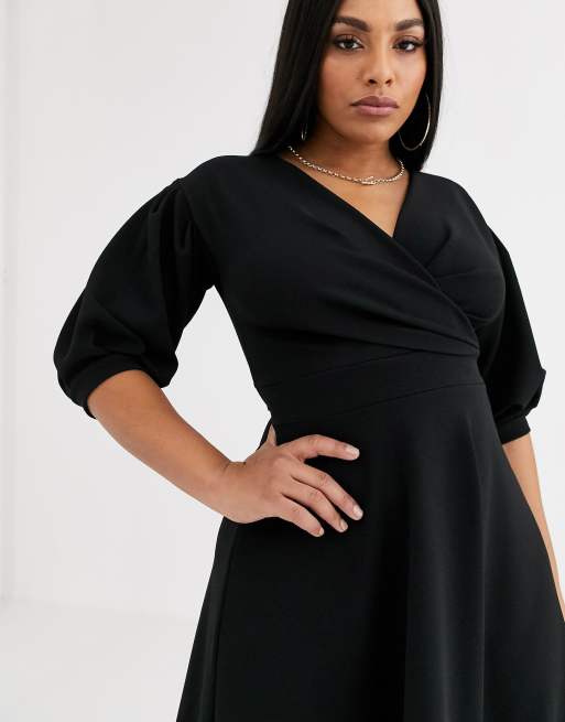 Robe best sale noire boohoo