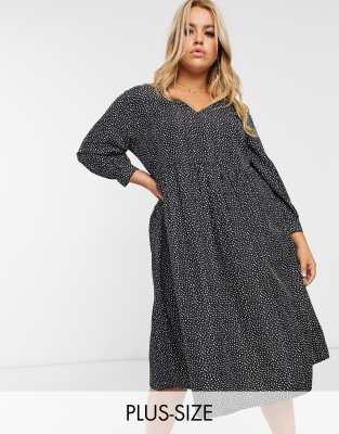 boohoo plus size shirt dress