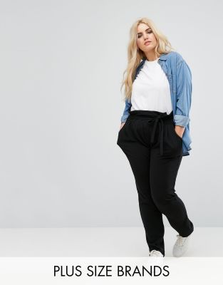 boohoo plus pants