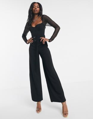 asos schwarzer jumpsuit