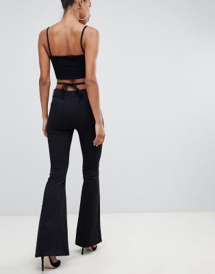 boohoo flare jeans