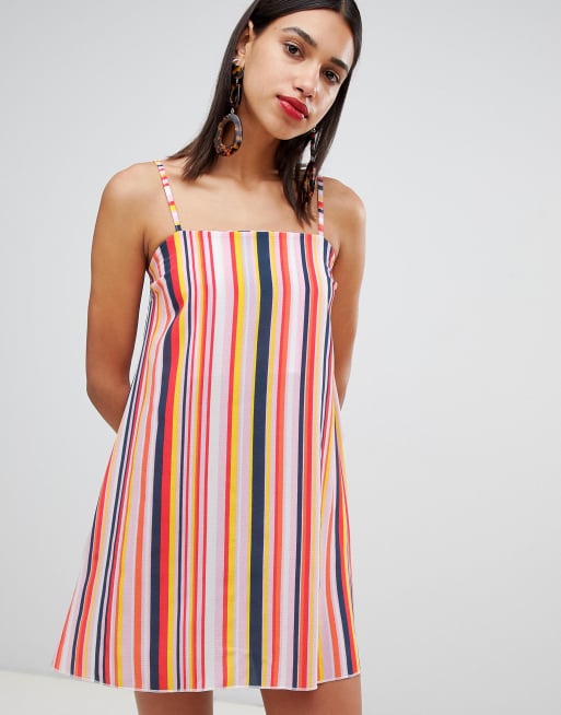 Striped 2025 cami dress