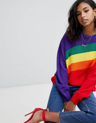 boohoo rainbow tracksuit