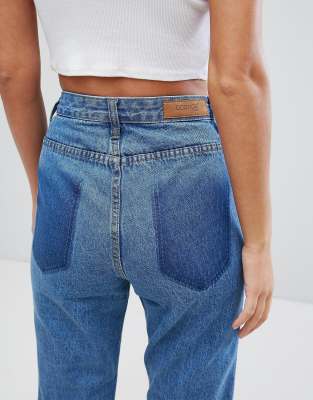 boohoo blue jeans