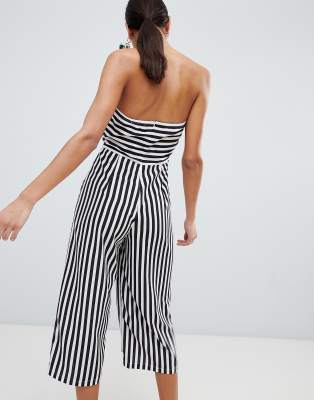 boohoo twist front jumpsuit