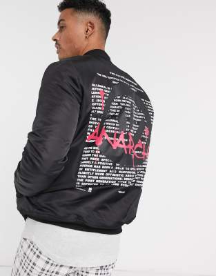 anarchy bomber jacket