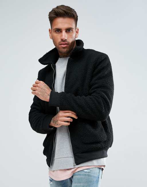 Boohooman bomber jacket sale