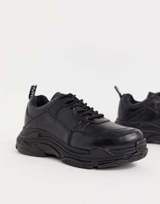 boohooman chunky trainers