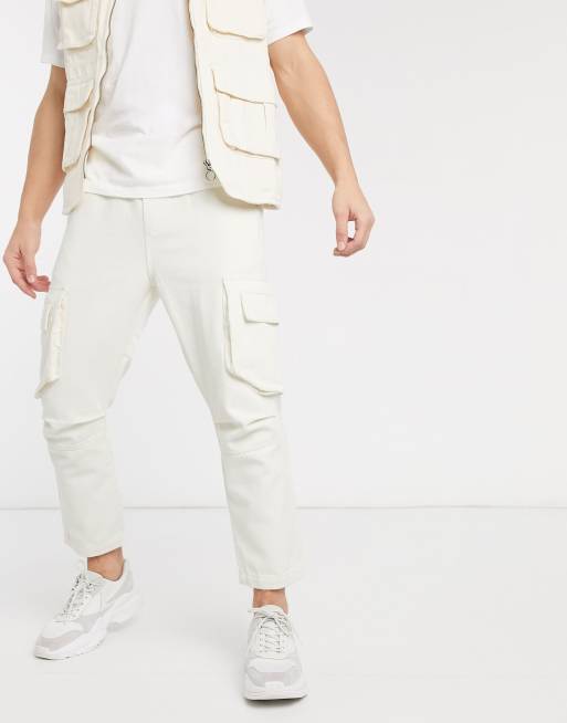 boohooman cargo trousers