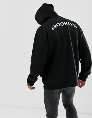 black brooklyn hoodie