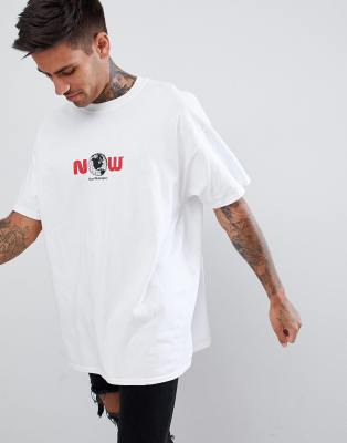 boohooman plain white t shirt