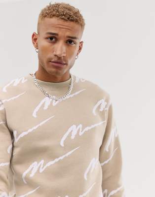 man all over print tracksuit