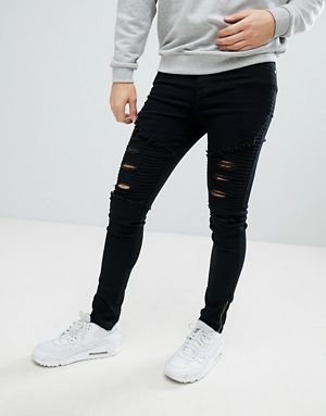 Men's Ripped Jeans | Ripped Skinny & Distressed Jeans | ASOS