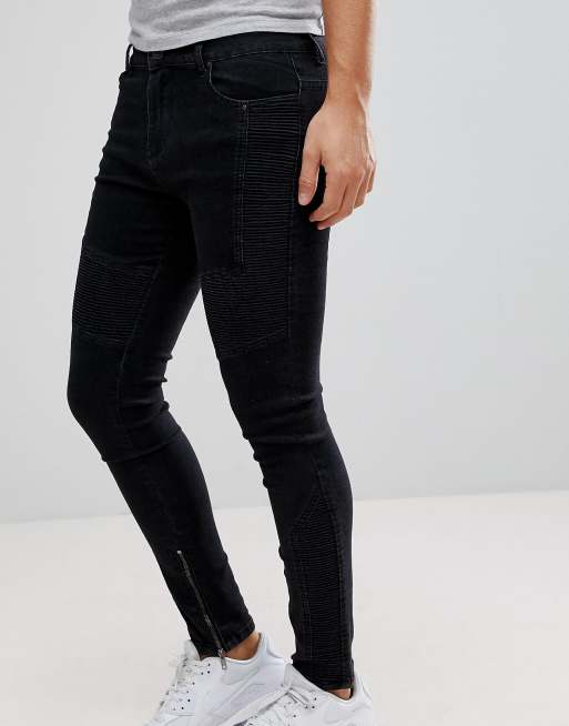 Boohooman black hot sale jeans