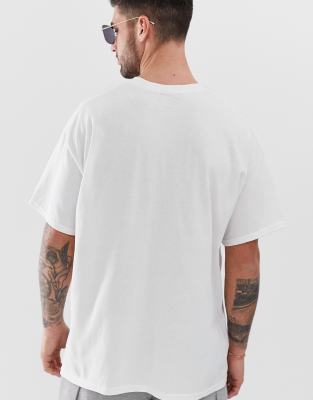 t shirt bianca oversize