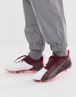 Бордовые бутсы Puma - One-Фиолетовый
