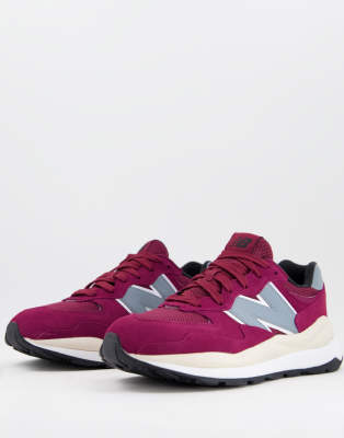 New Balance 57/40 бордовые